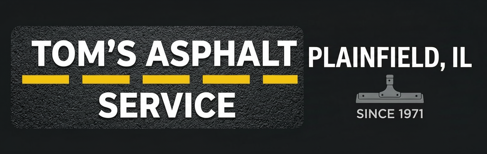Tom's Asphalt Service Logo